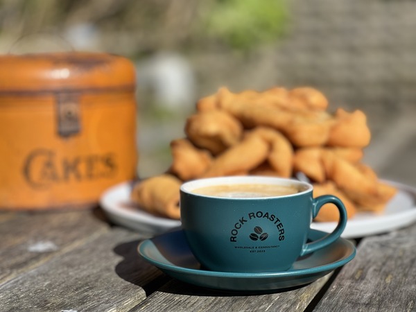 Relax with a cup of coffee and a Jersey Wonder